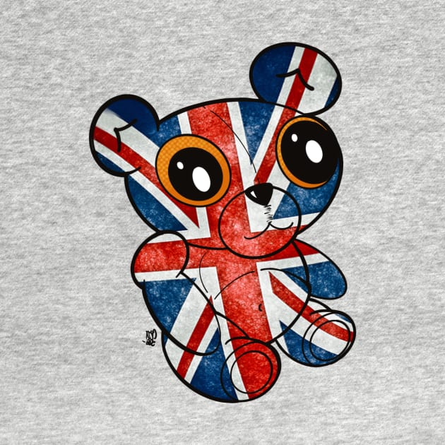 Great Britain Teddy Bear by Alt World Studios